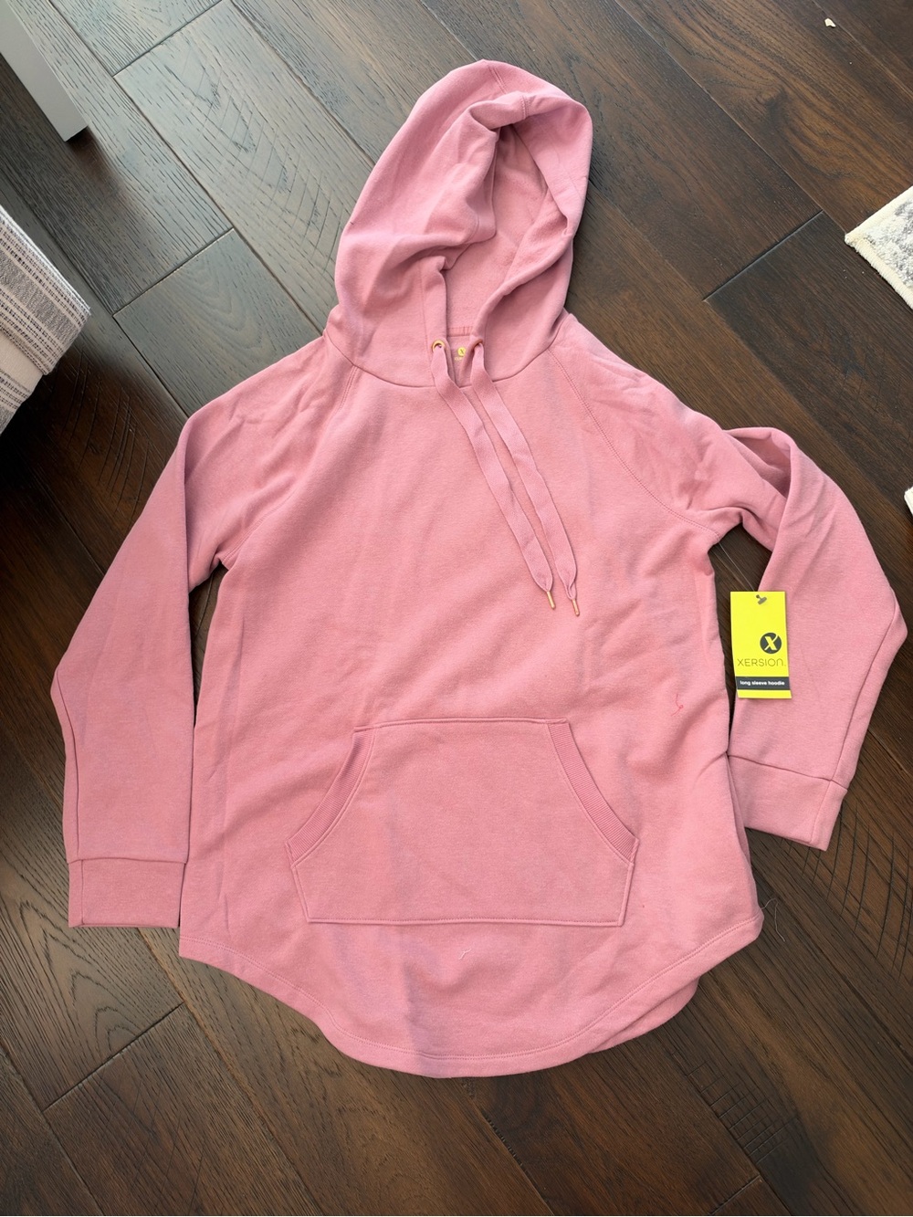 Xersion Pink foxglove Pullover Hoodie